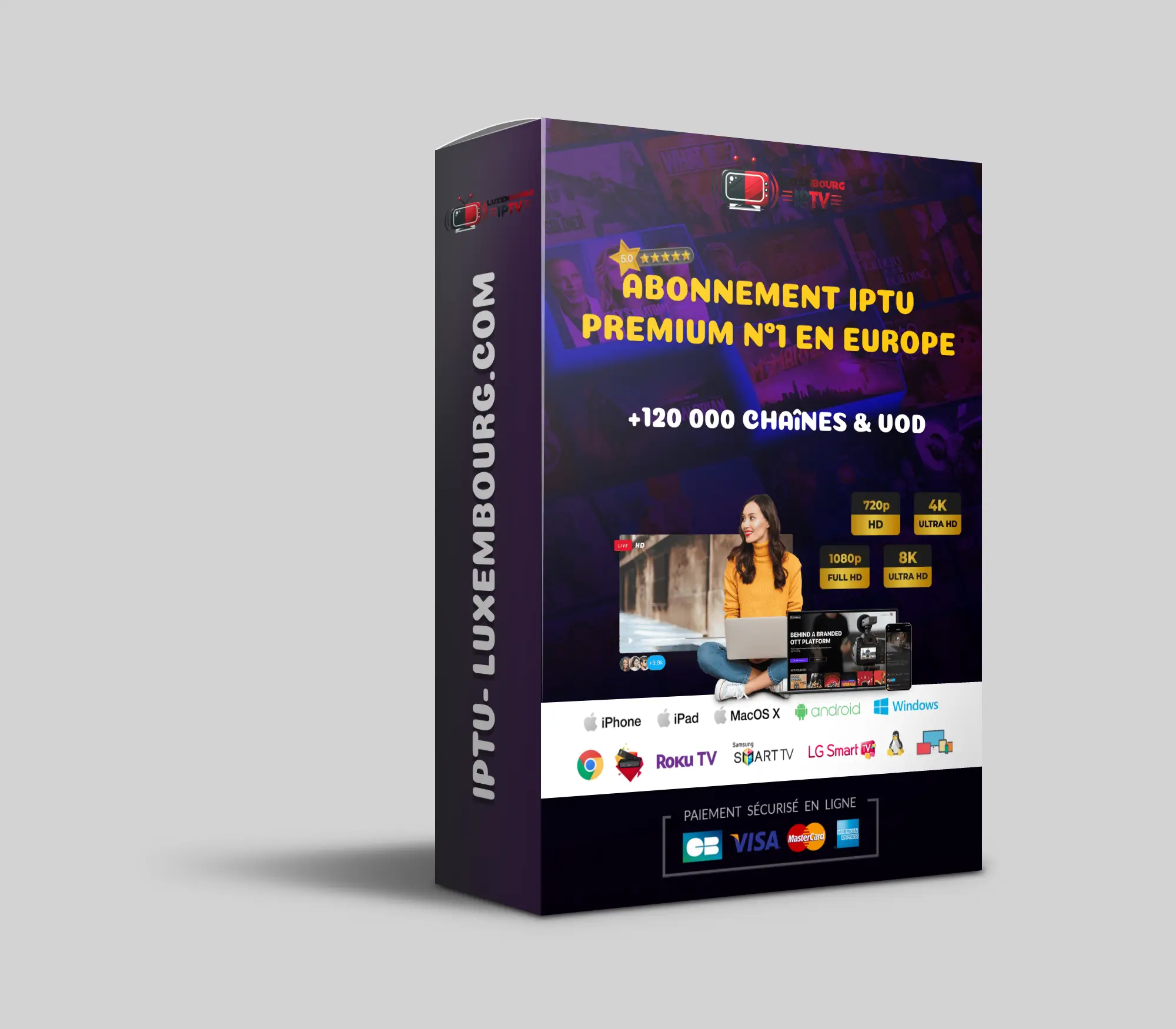 Abonnement IPTV 6 Mois – IPTV Luxembourg – Abonnement Premium N°1